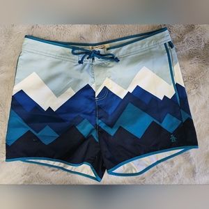 Men's Original Penguin Swim Trunks Sz 32